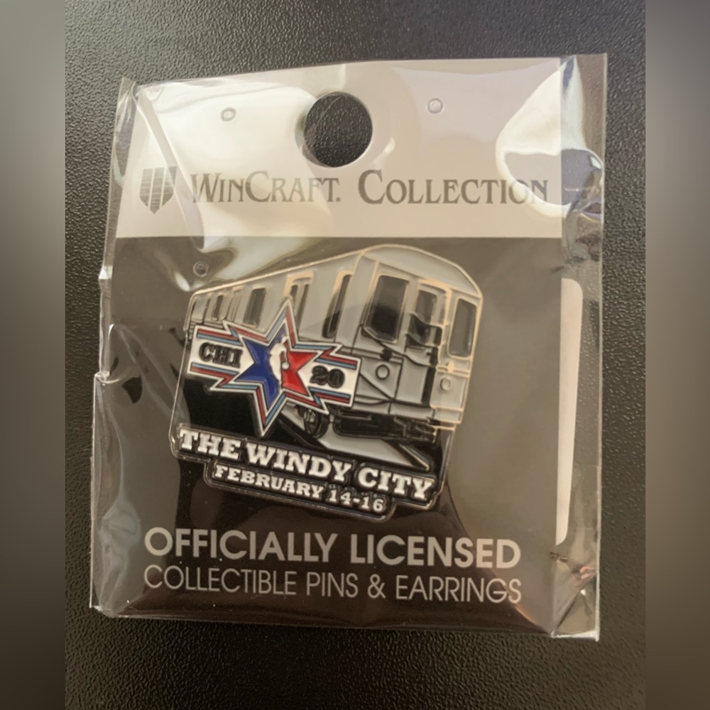 NBA All Star Weekend Pin 2020 Chicago CTA Train
